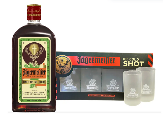 Jägermeister Retro Limited Edition + Shots