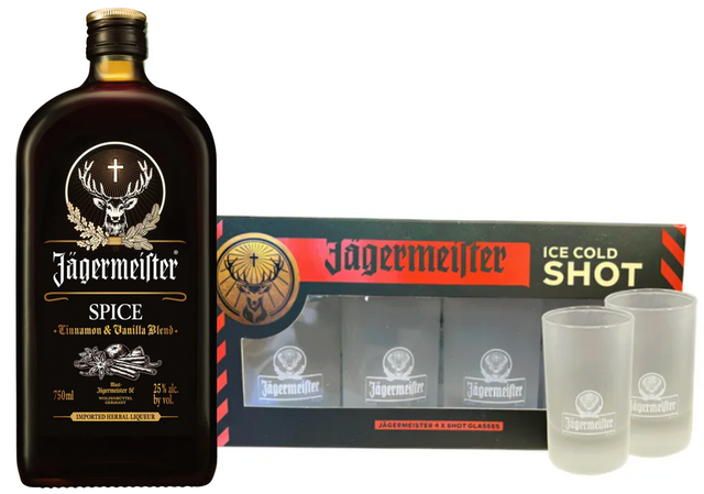 Spice + 4 Retro Shots