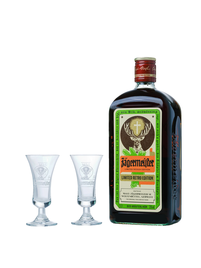 Jägermeister Retro Limited Edition + Shots
